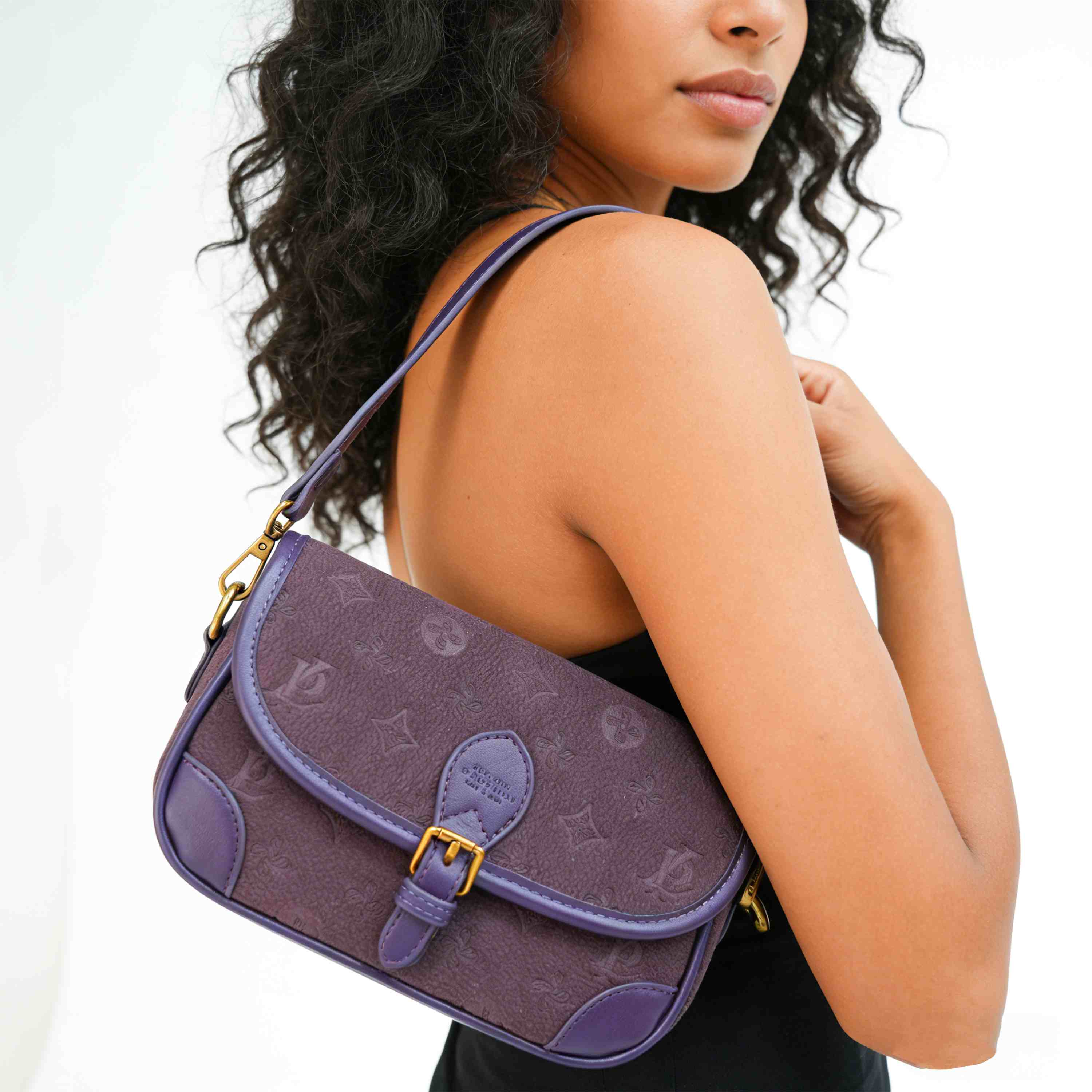 Purple Shoulder Bag