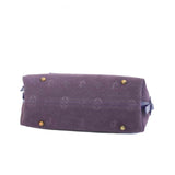 Purple shoulder bag