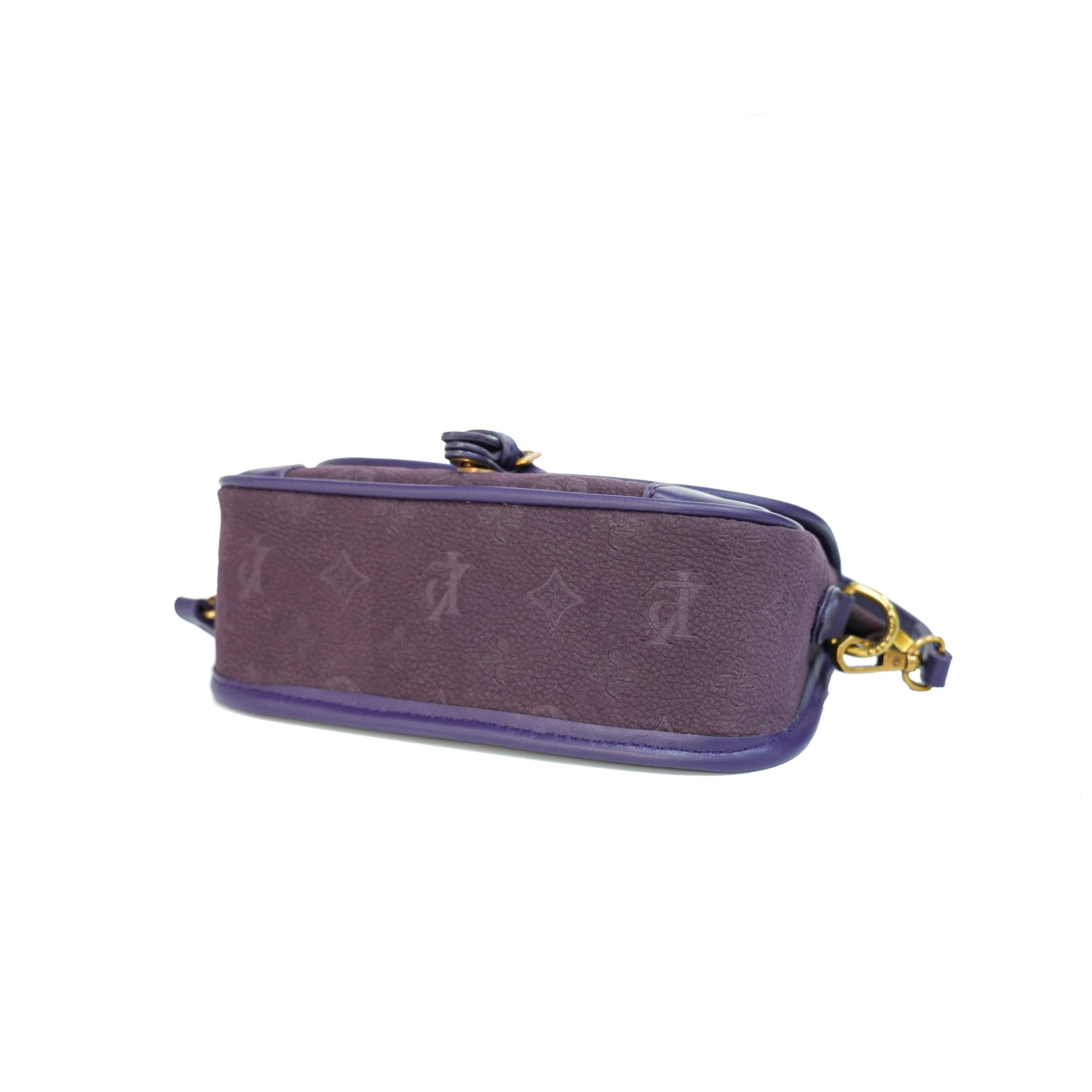 Purple Shoulder Bag
