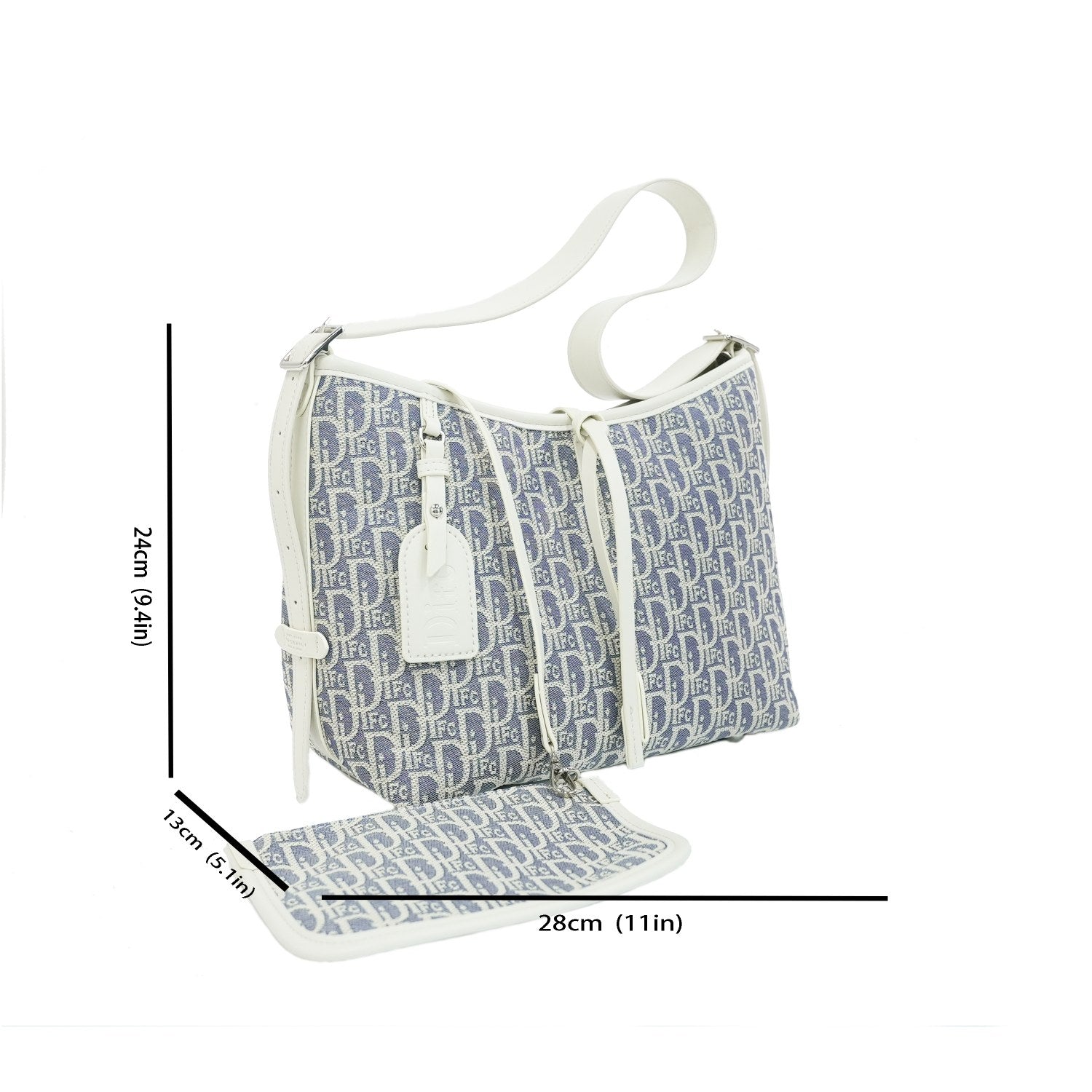 Sea Salt White Tote Bag