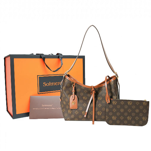 Shoulder bag & puppy keychain